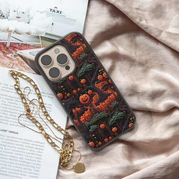 Halloween Phone Cover – iPhone 16, 15 Pro, Galaxy S25, S24, S24 Ultra, Pixel 9 - Picture 9 of 9